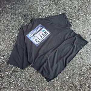 Hanes Black T-Shirt (2XL)